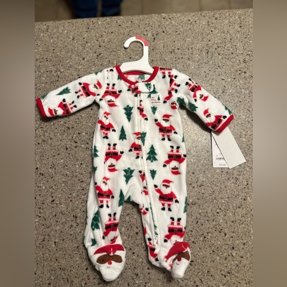 Carter’s Newborn My First Christmas Sleeper NWT - Picture 1 of 4
